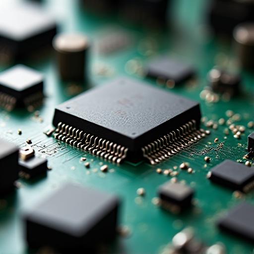 Engine Control Unit (ECU) chip.